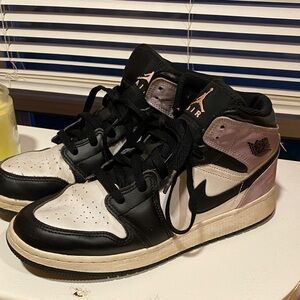 Jordan Kids Sneakers Black and White